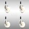 Service Caster 4 Inch 316SS Nylon Wheel Swivel 3/4 Inch Expanding Stem Caster Set SCC SCC-SS316EX20S414-NYS-34-4 - alternate 1